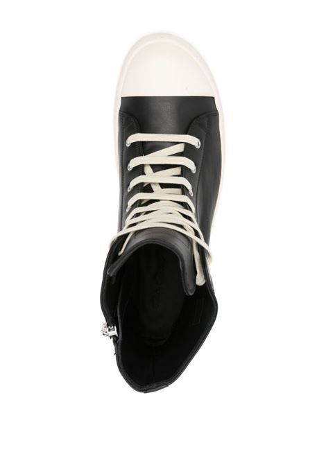 Black high-top sneakers Rick Owens - men RICK OWENS | RU02E1802LCO911